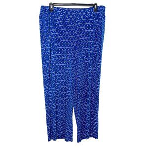 Nina Leonard Wide Leg Stretch Pants Women Plus Size 3X